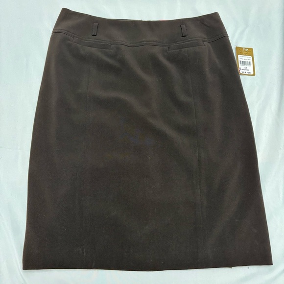 Nue Options Brown Knee-Length Pencil Skirt Lined - Picture 1 of 11